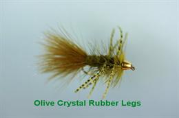 Olive Crystal Bugger